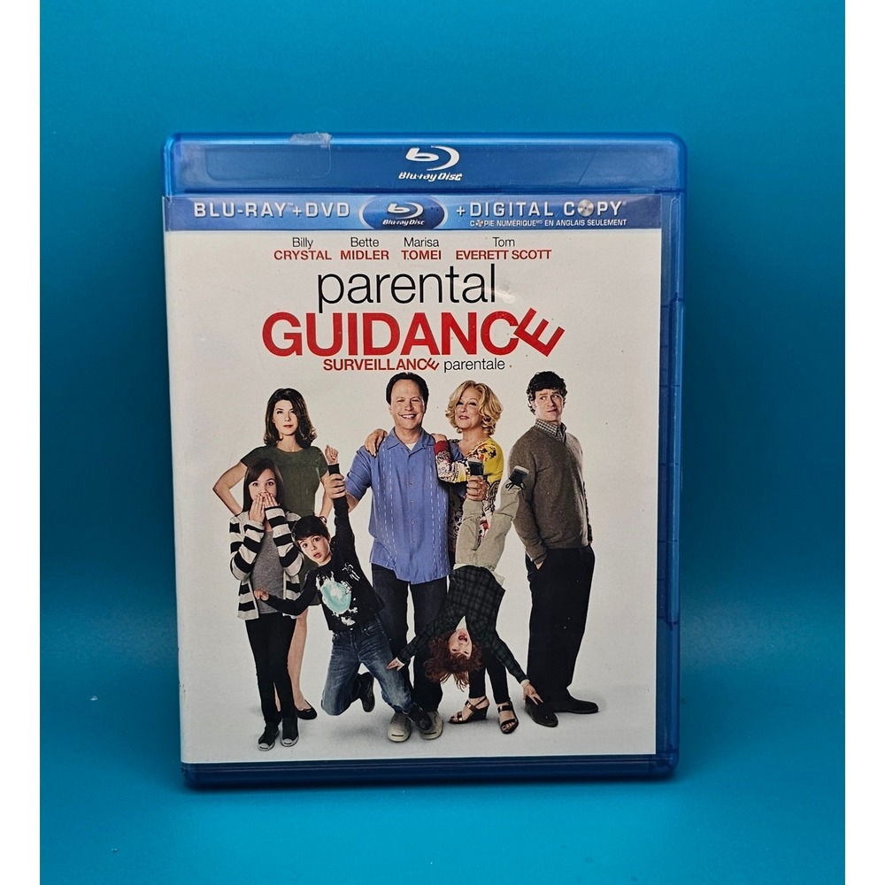 Parental Guidance Blu-ray + DVD + Digital Copy Billy Crystal Bette Midler